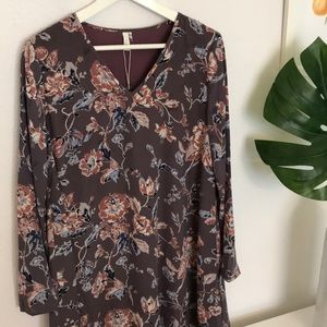 *Pink Blush* Floral Shift Dress